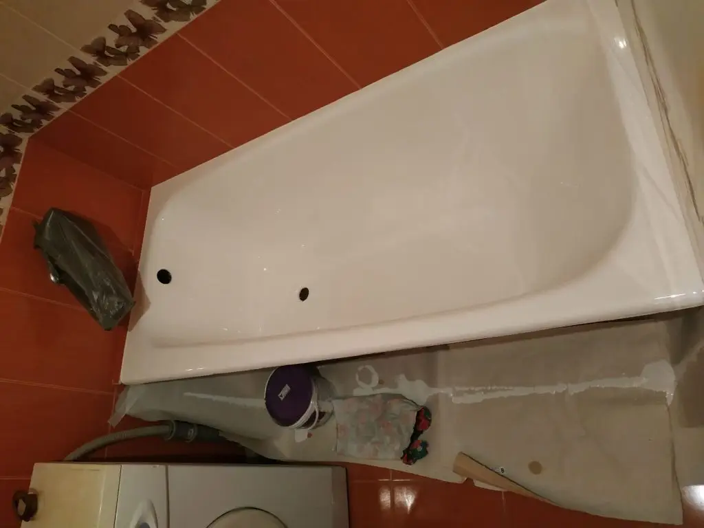 покраска ванны акрилом