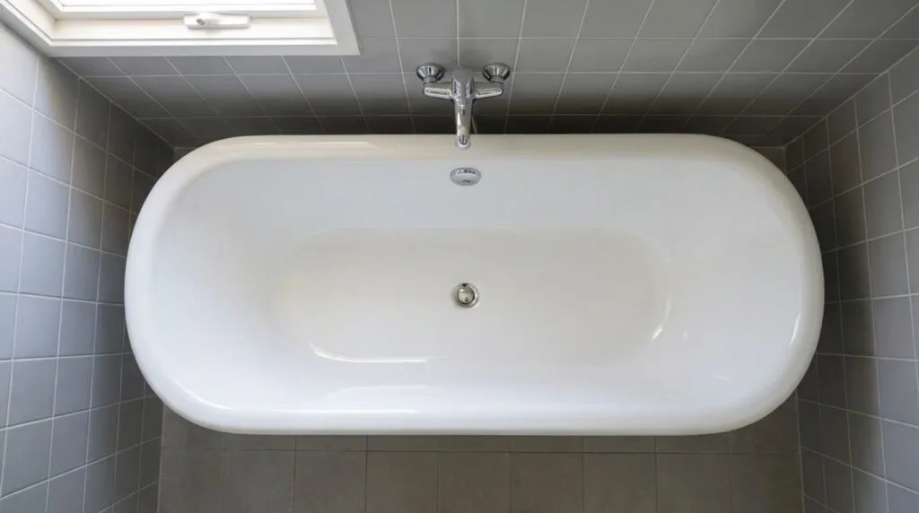 ванна восстановлена акрилом