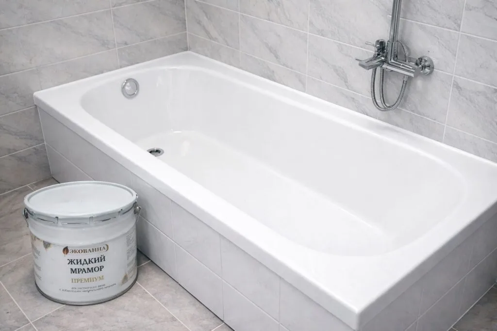 ванна обновлена акрилом